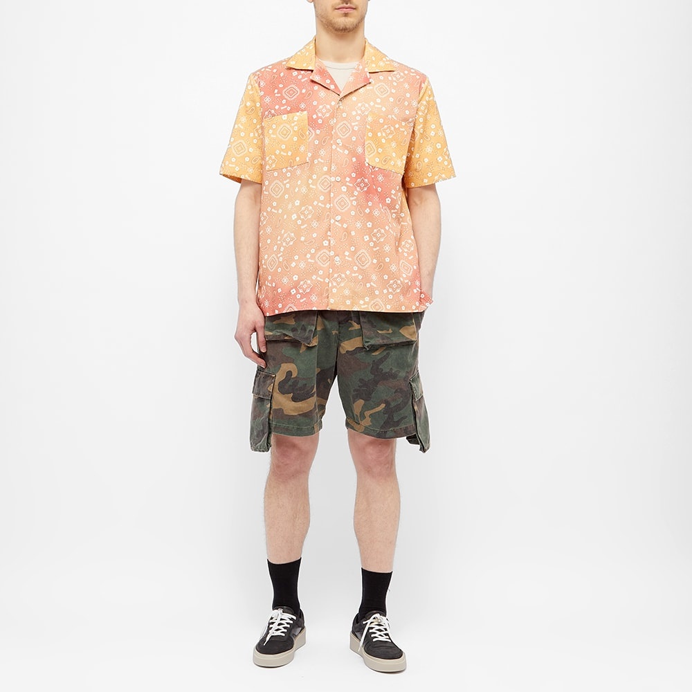 Rhude Bandana Print Point Shirt - 6