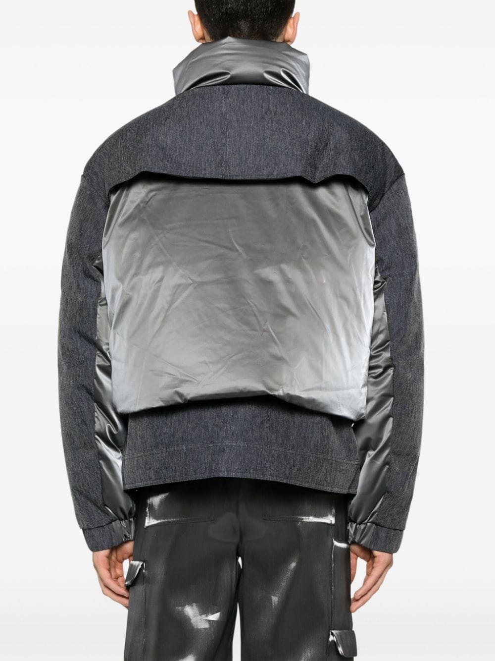 layered padded jacket - 4