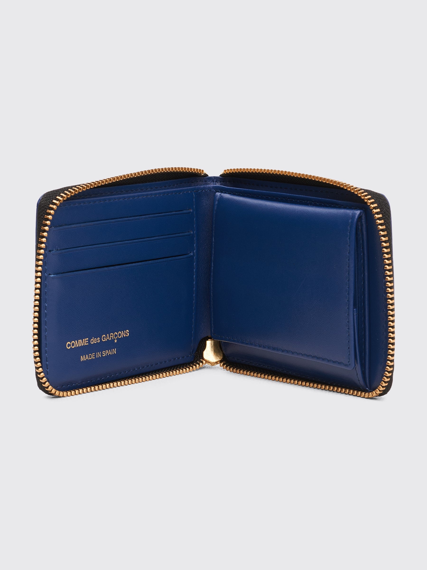 COMME DES GARÇONS WALLET SA7100 BRICK LINE BLUE - 3