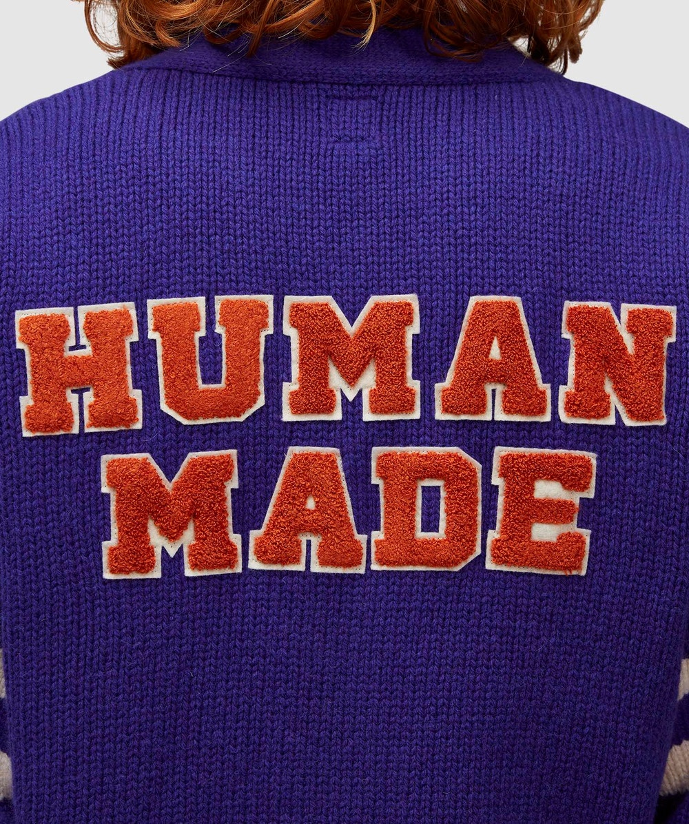 店頭受取対応商品 HUMAN MADE LOW GAUGE KNIT CARDIGAN Mサイズ