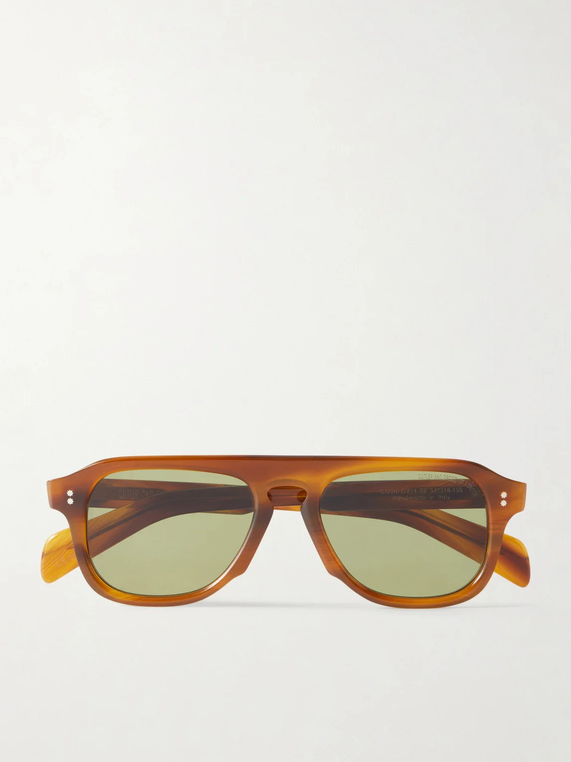 GR14 Aviator-Style Acetate Sunglasses - 1