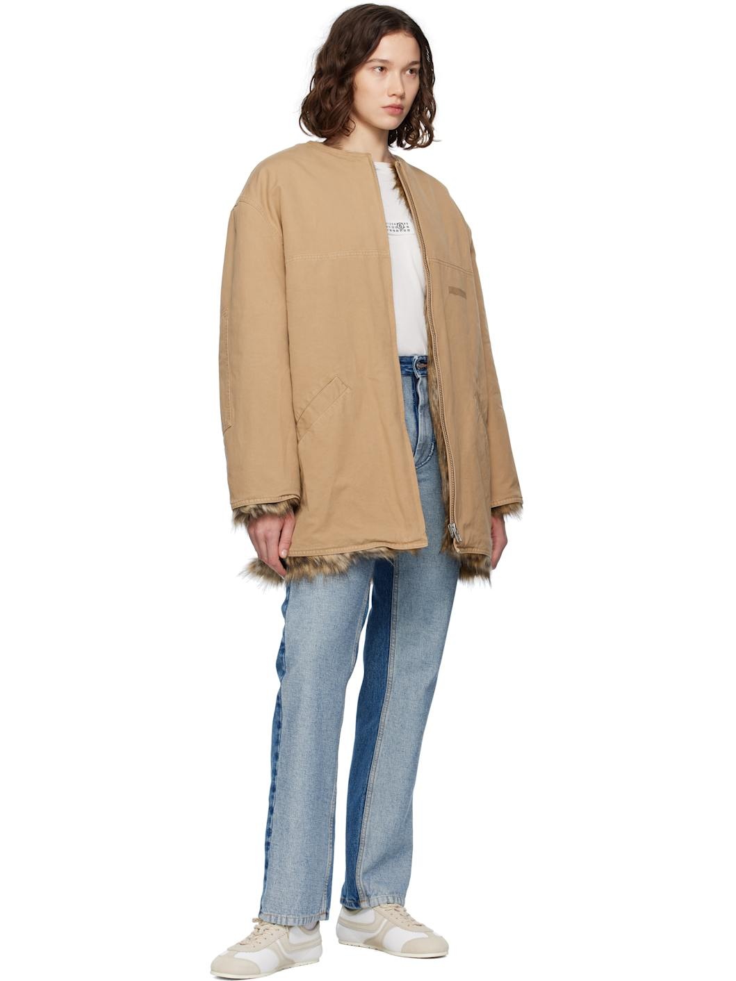 Blue Straight-leg Jeans - 4