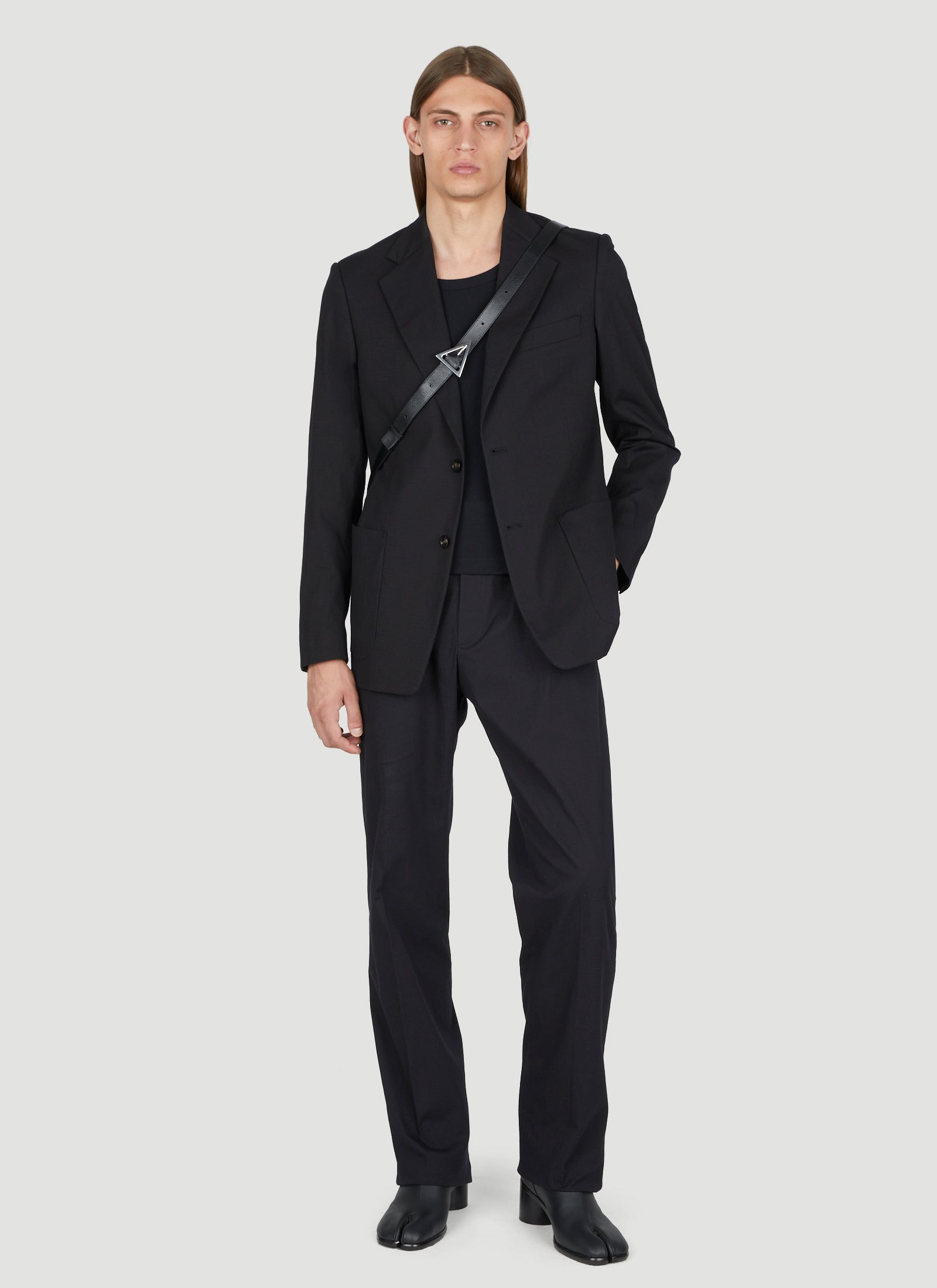 Lanvin Men Elasticated Waistband Suit Pants - 2