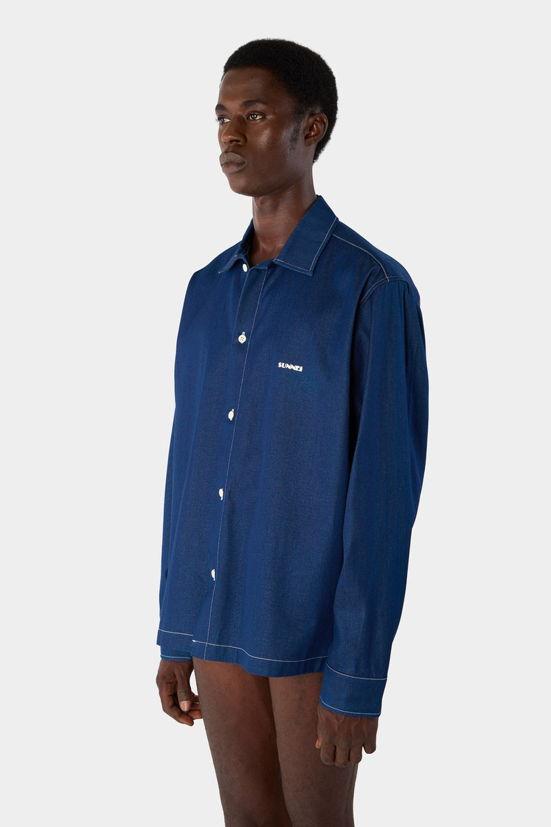 REGULAR SHIRT / blue 3