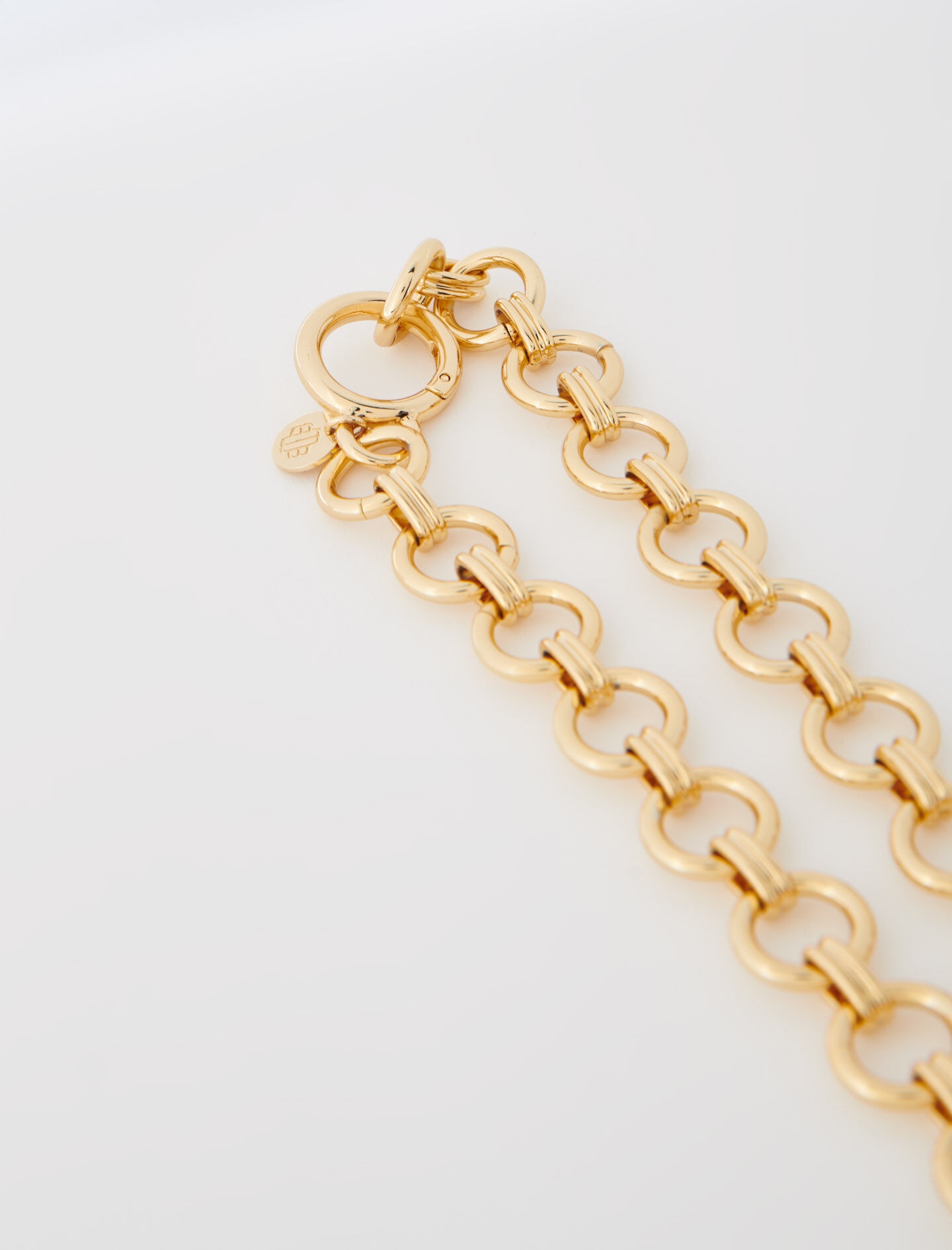 Gold heart necklace - 3