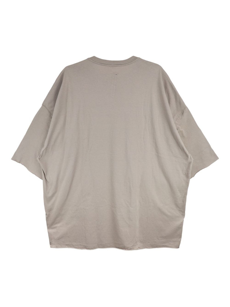 Rick Owens Tommy raw-edge T-shirt outlook