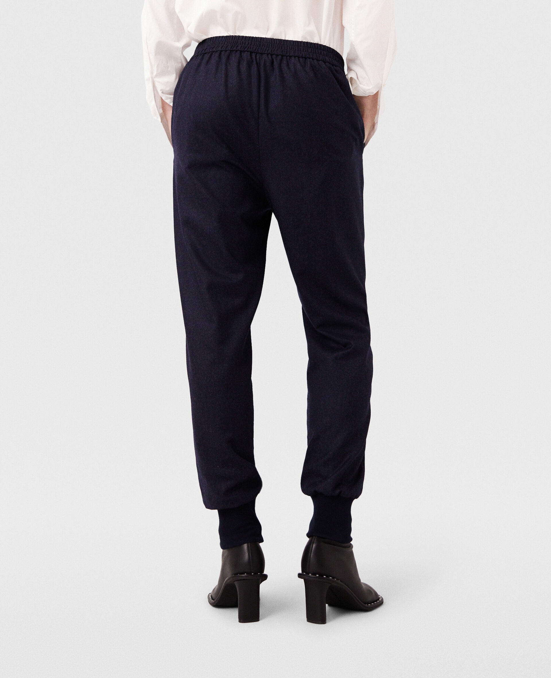 Elasticated Wool Sweatpants - 4
