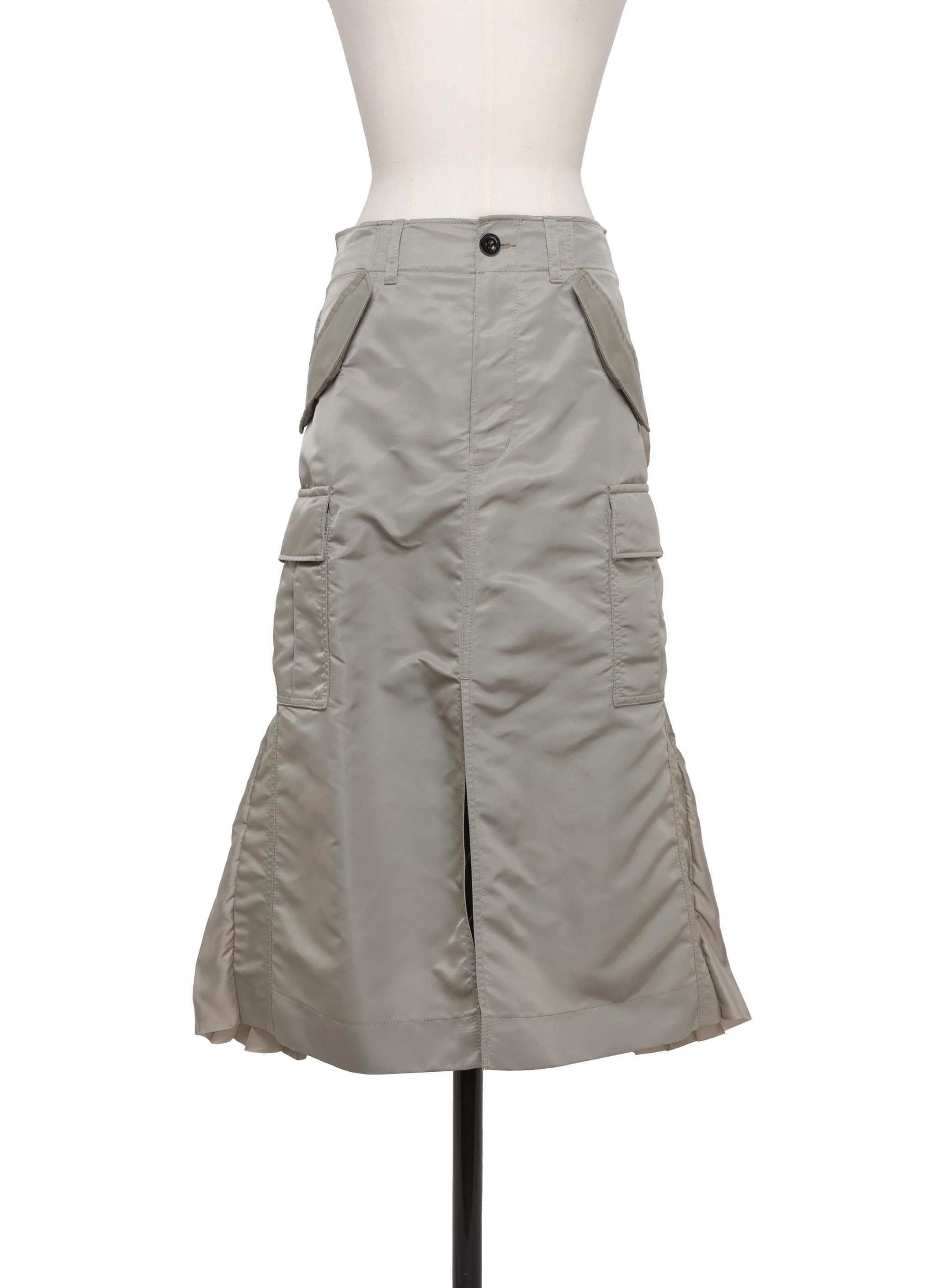 sacai Nylon Twill Skirt | REVERSIBLE