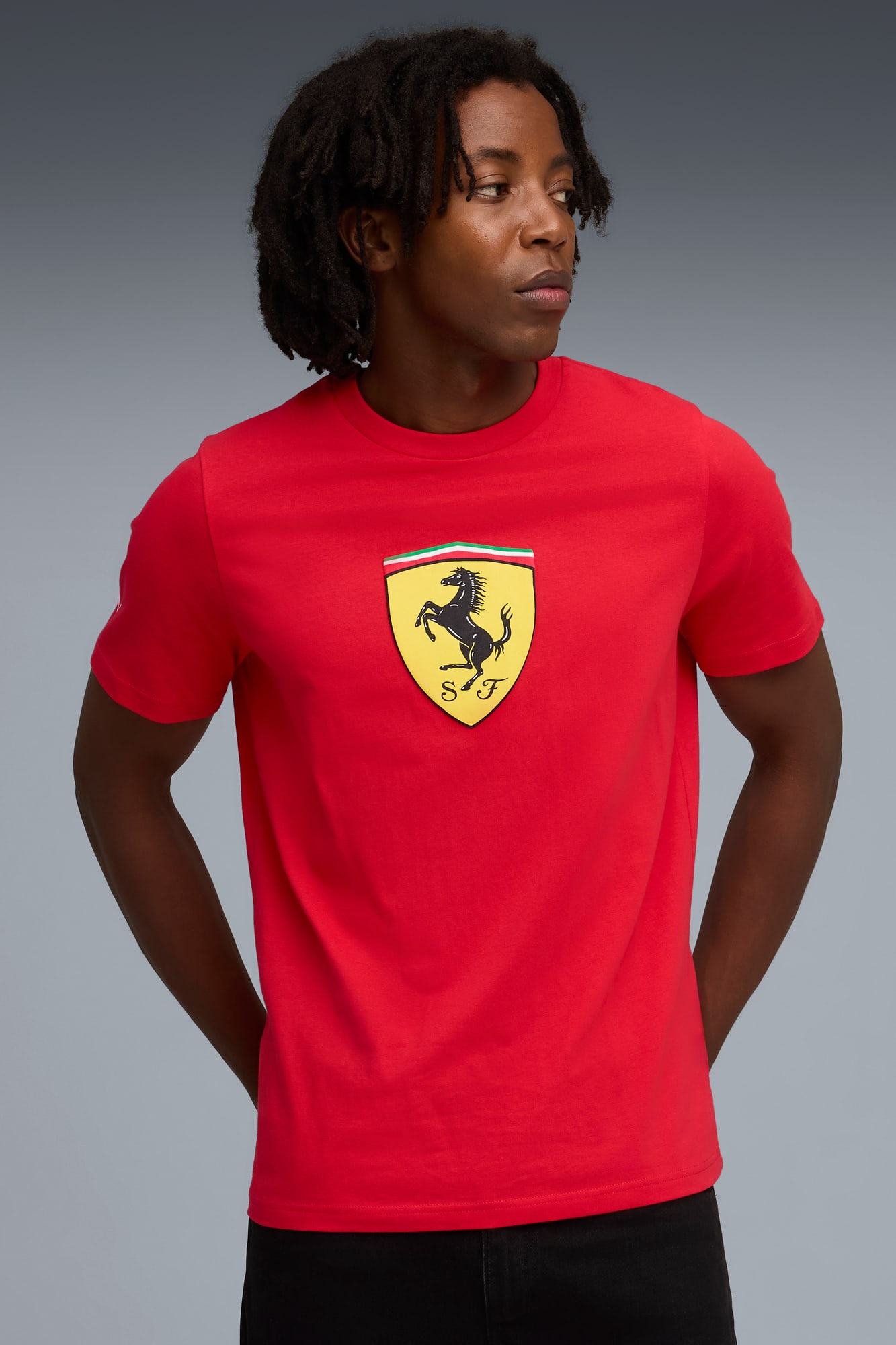 Ferrari Colored Shield Tee Men - 3