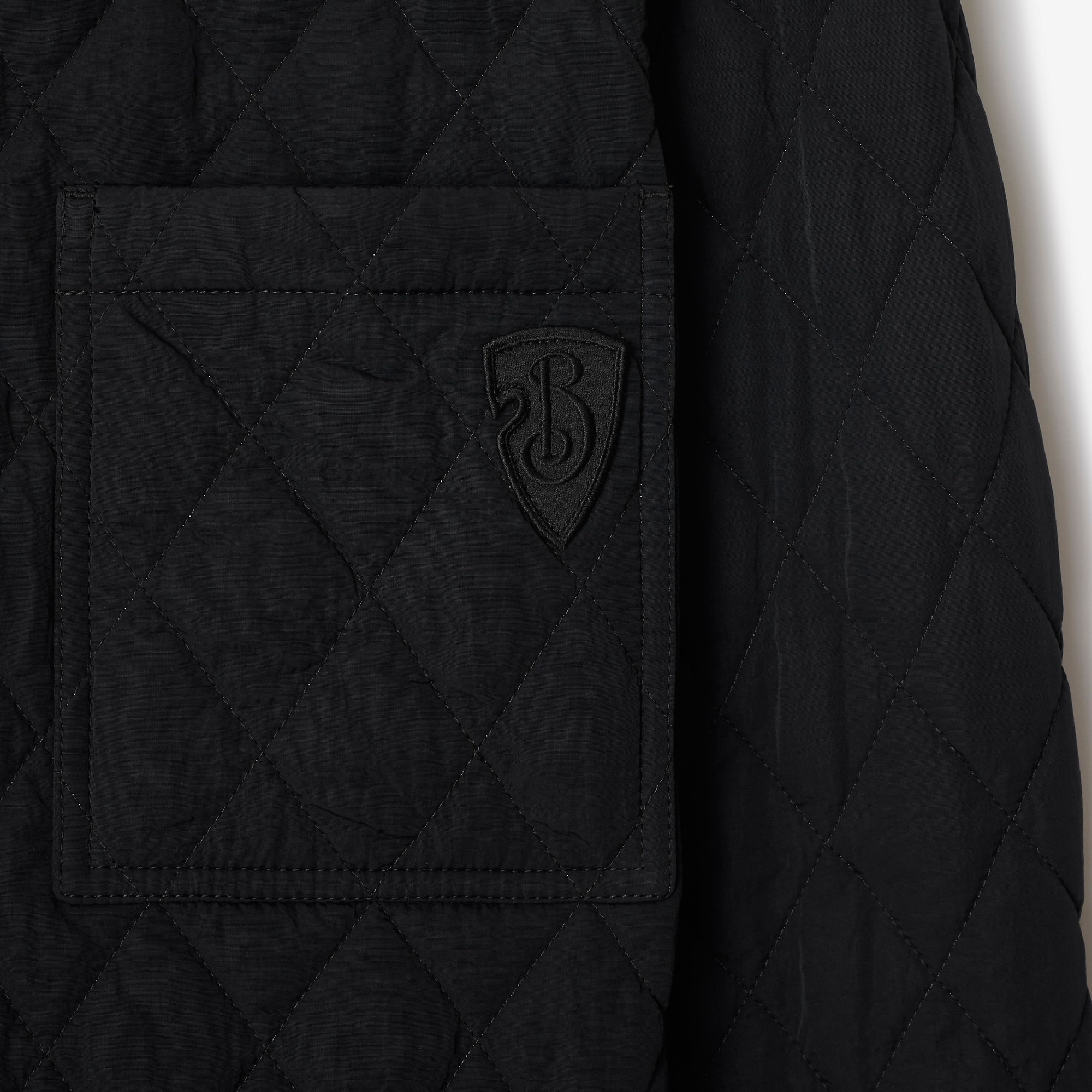 Reversible Quilted Nylon Overshirt - 7