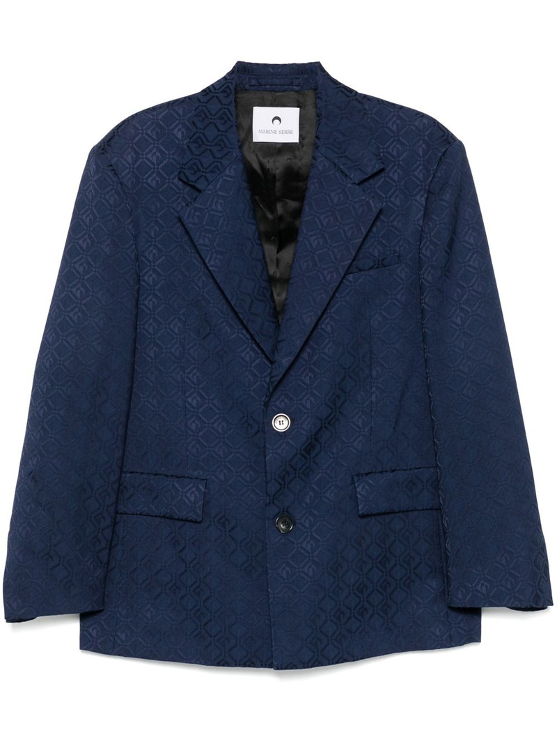 Moon Diamond jacquard blazer 1