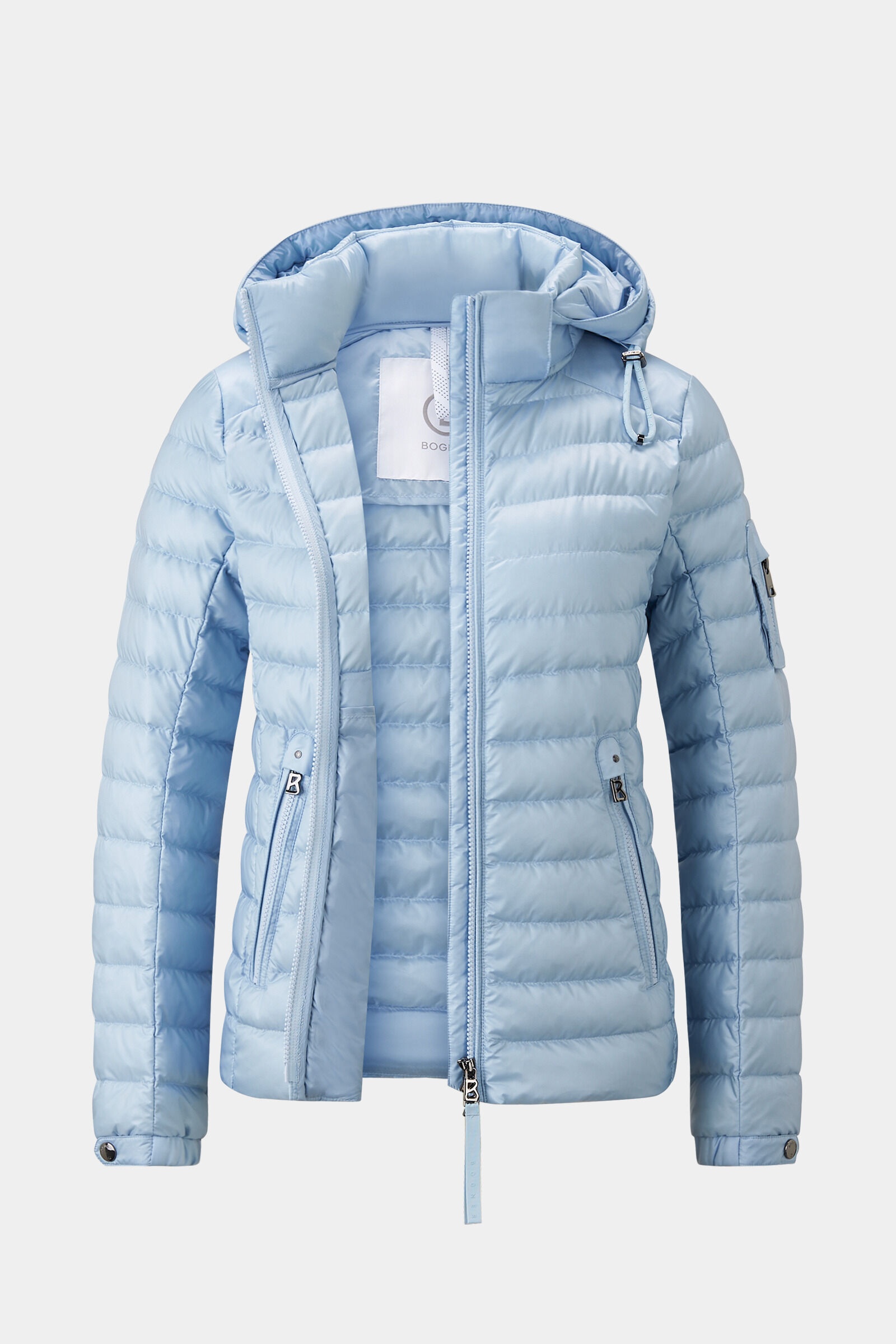 Farah lightweight down jacket in Light blue - 7