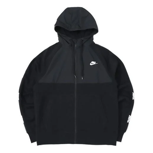 Nike As Sportswear Ce Fz Bb Hybri 'Black' CJ4416-010 - 1