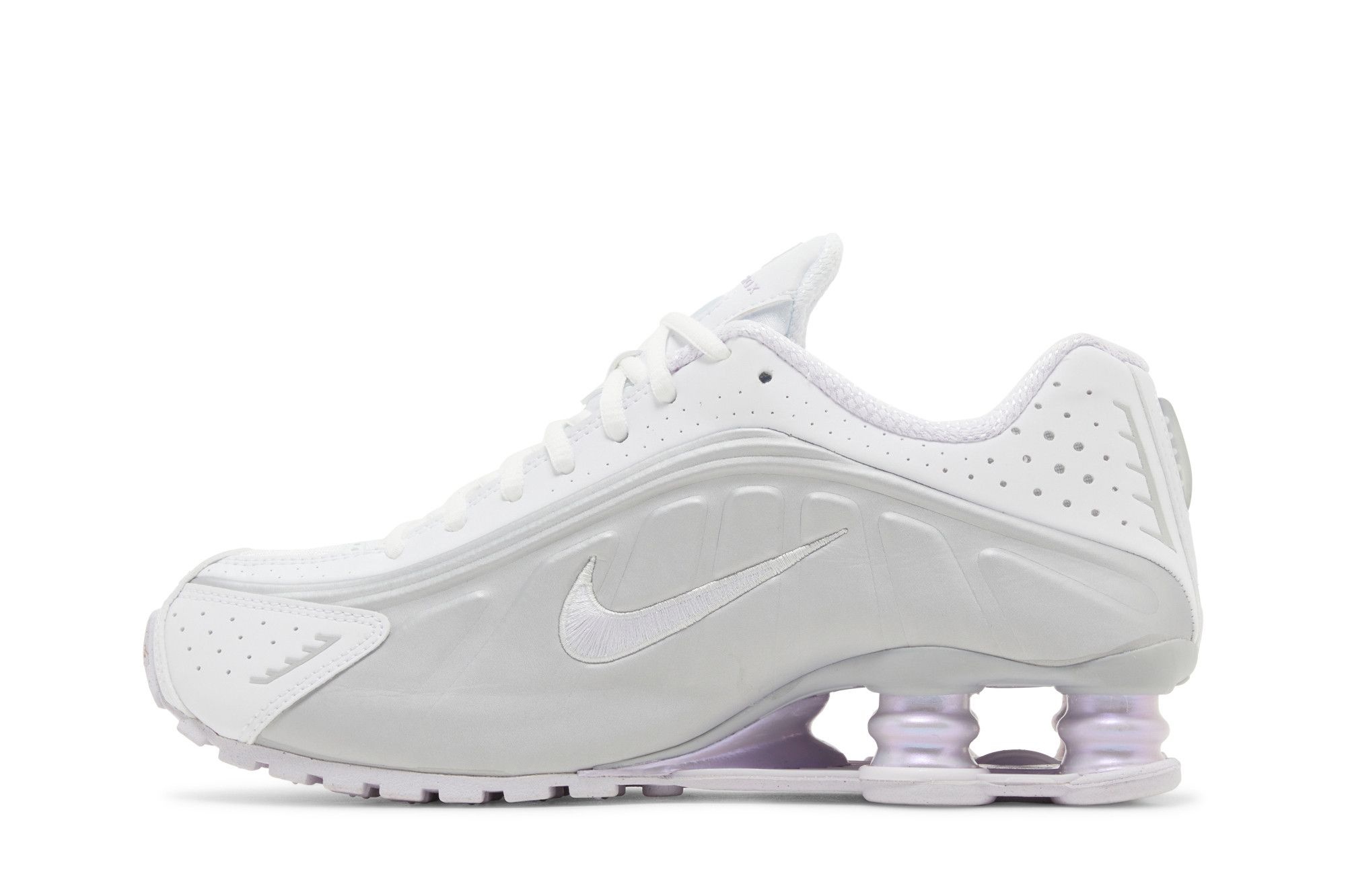 Wmns Shox R4 'Platinum Barely Grape' - 3