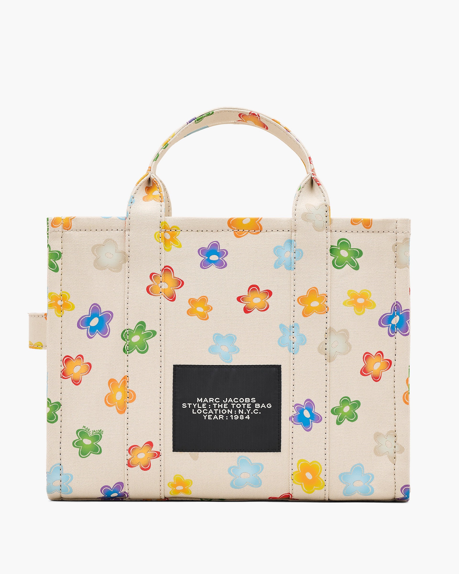 THE WILD DAISY CANVAS MEDIUM TOTE BAG - 3