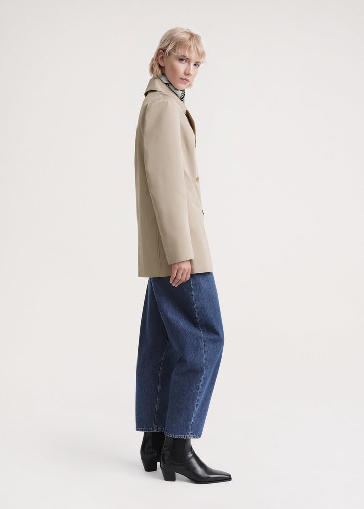 Structured-Waist jacket overcast beige - 3