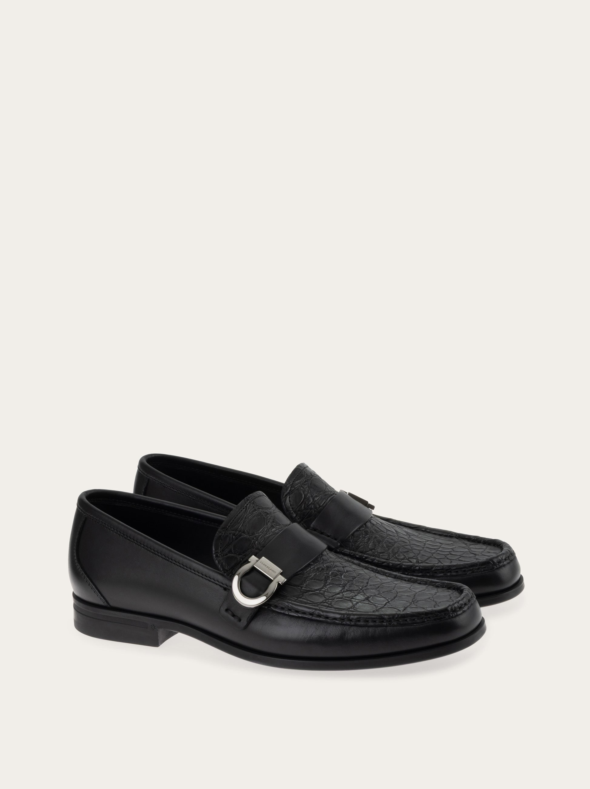 Loafer with Gancini ornament - 2