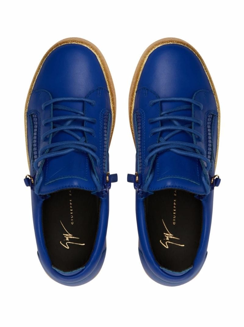 Frankie lace-up trainers - 4