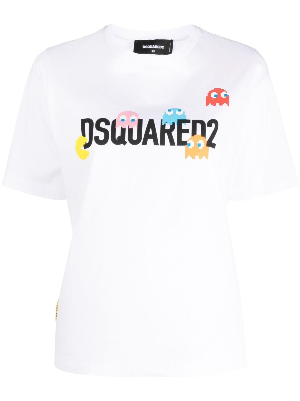 Dsquared2 T-shirt Bianco Donna con logo - 5