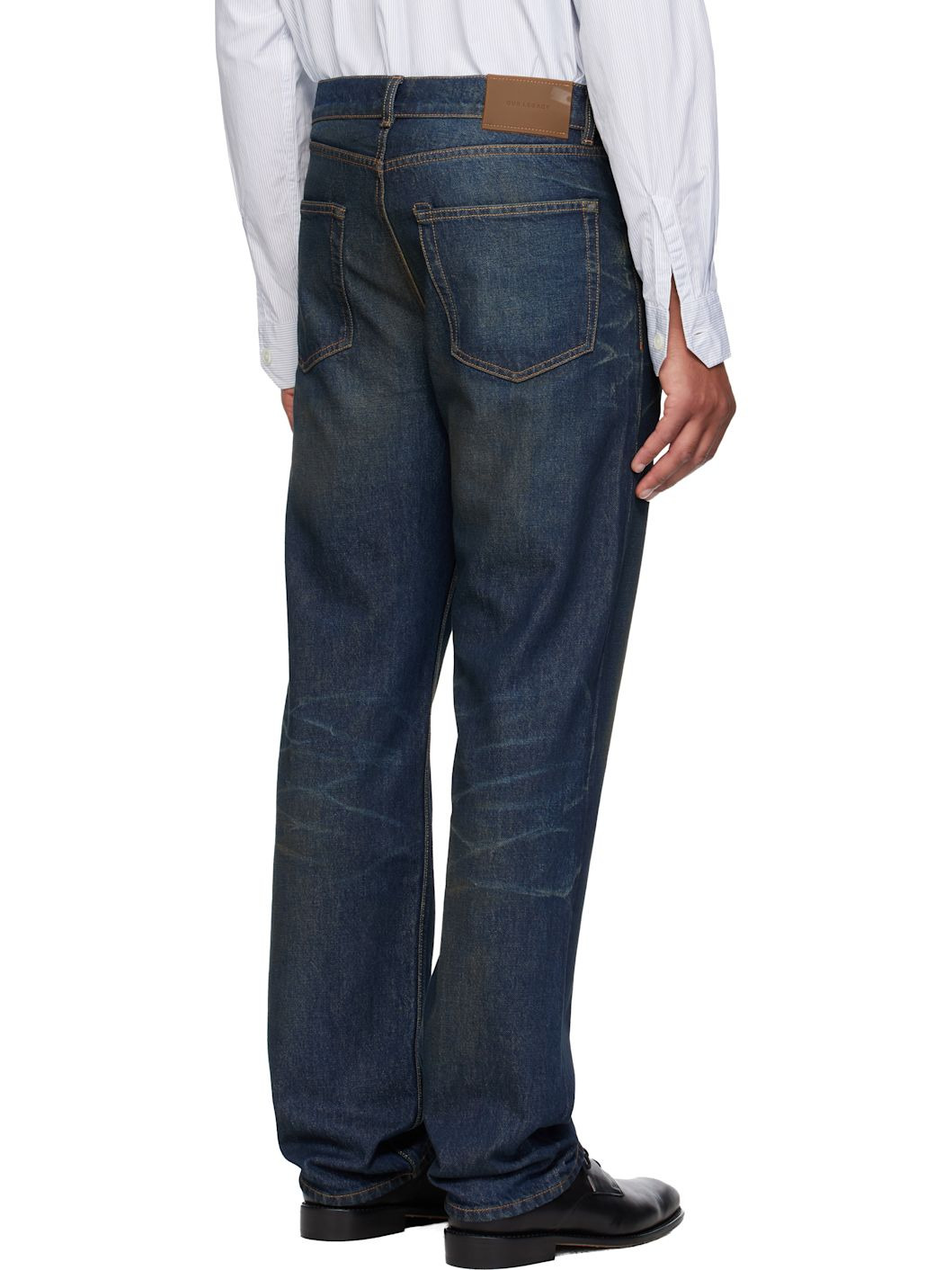 Indigo First Cut Jeans - 3