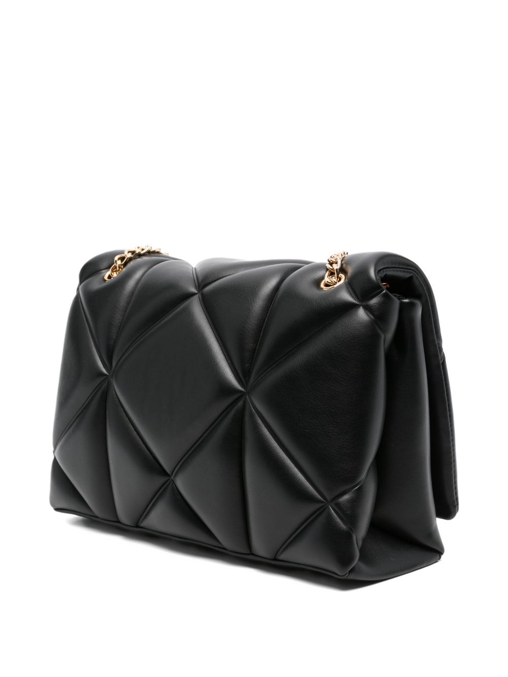 quilted logo-plaque shoulder bag - 3