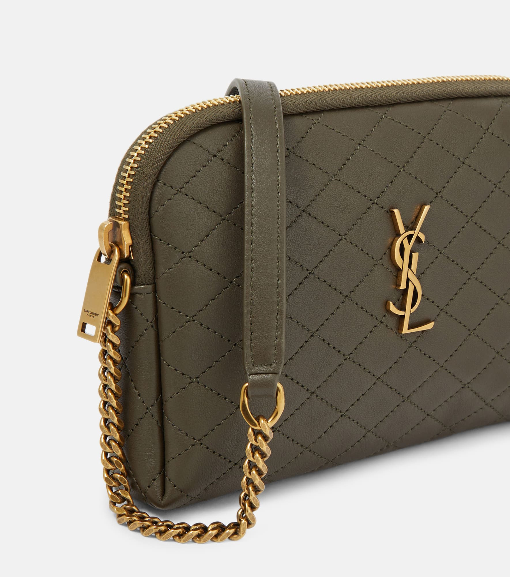 Gaby quilted leather shoulder bag - 5