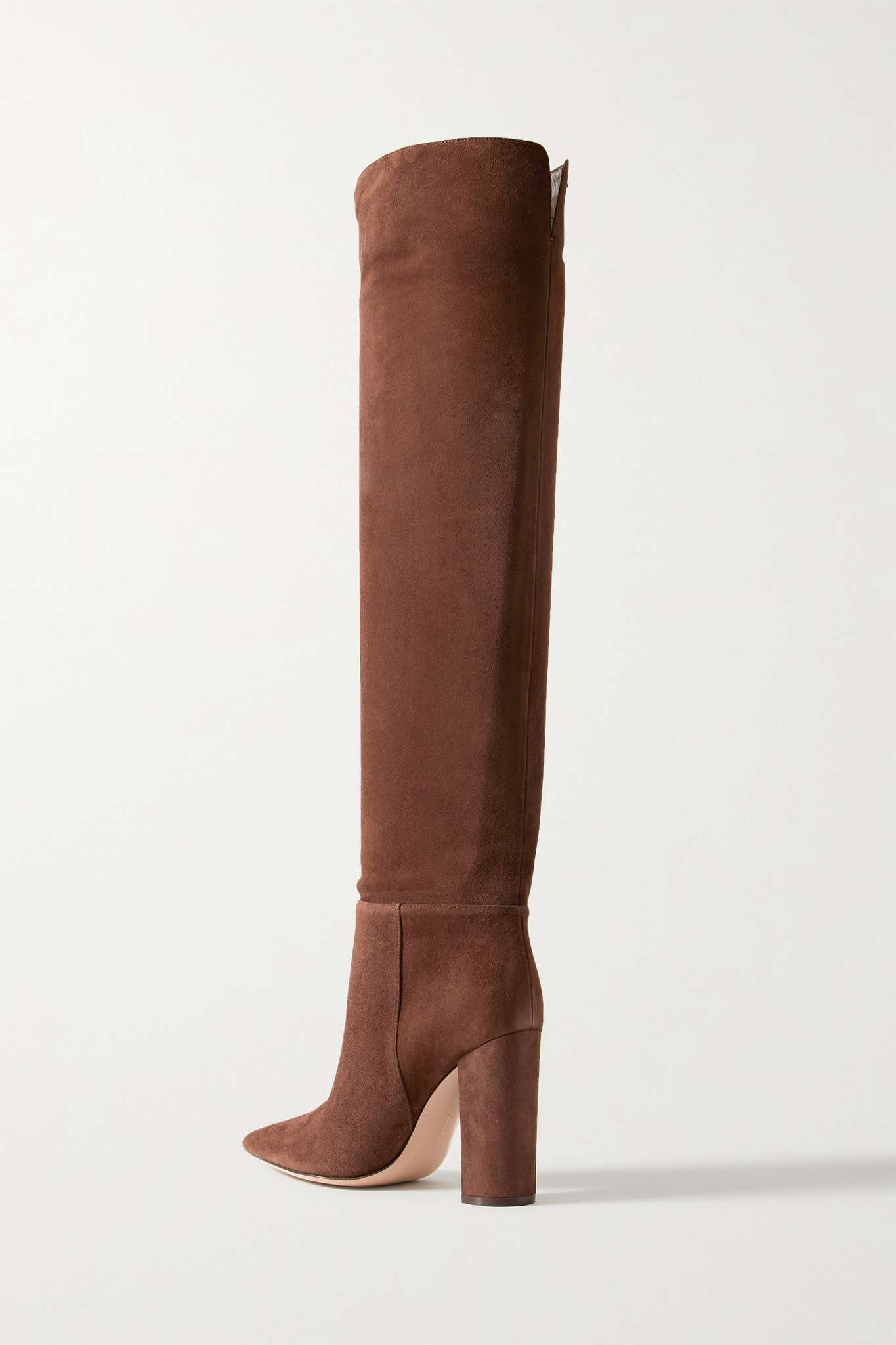 100 suede over-the-knee boots - 6