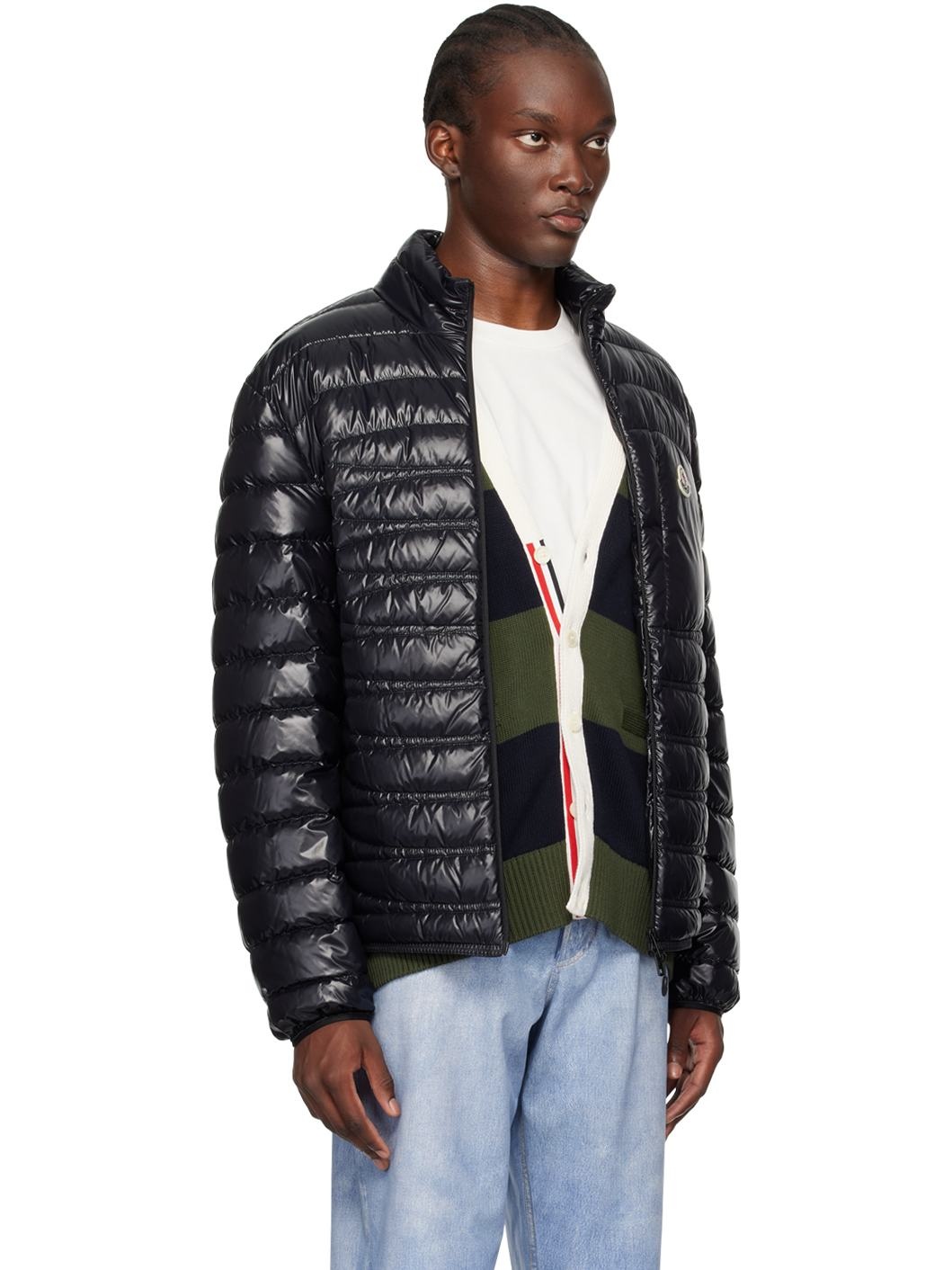 Black Leveche Short Down Jacket - 2
