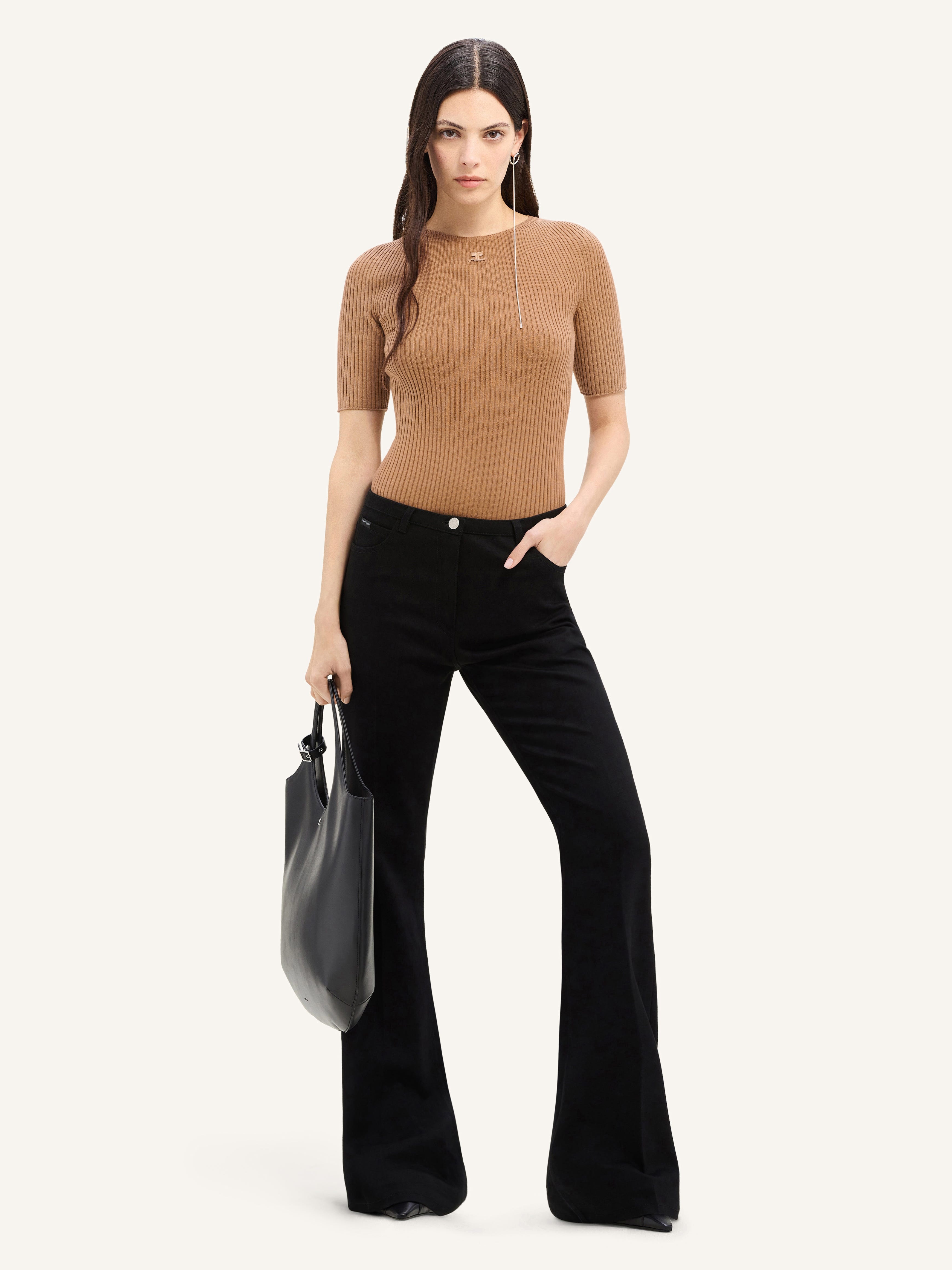 SOLAR LIGHT RIB SWEATER - 2