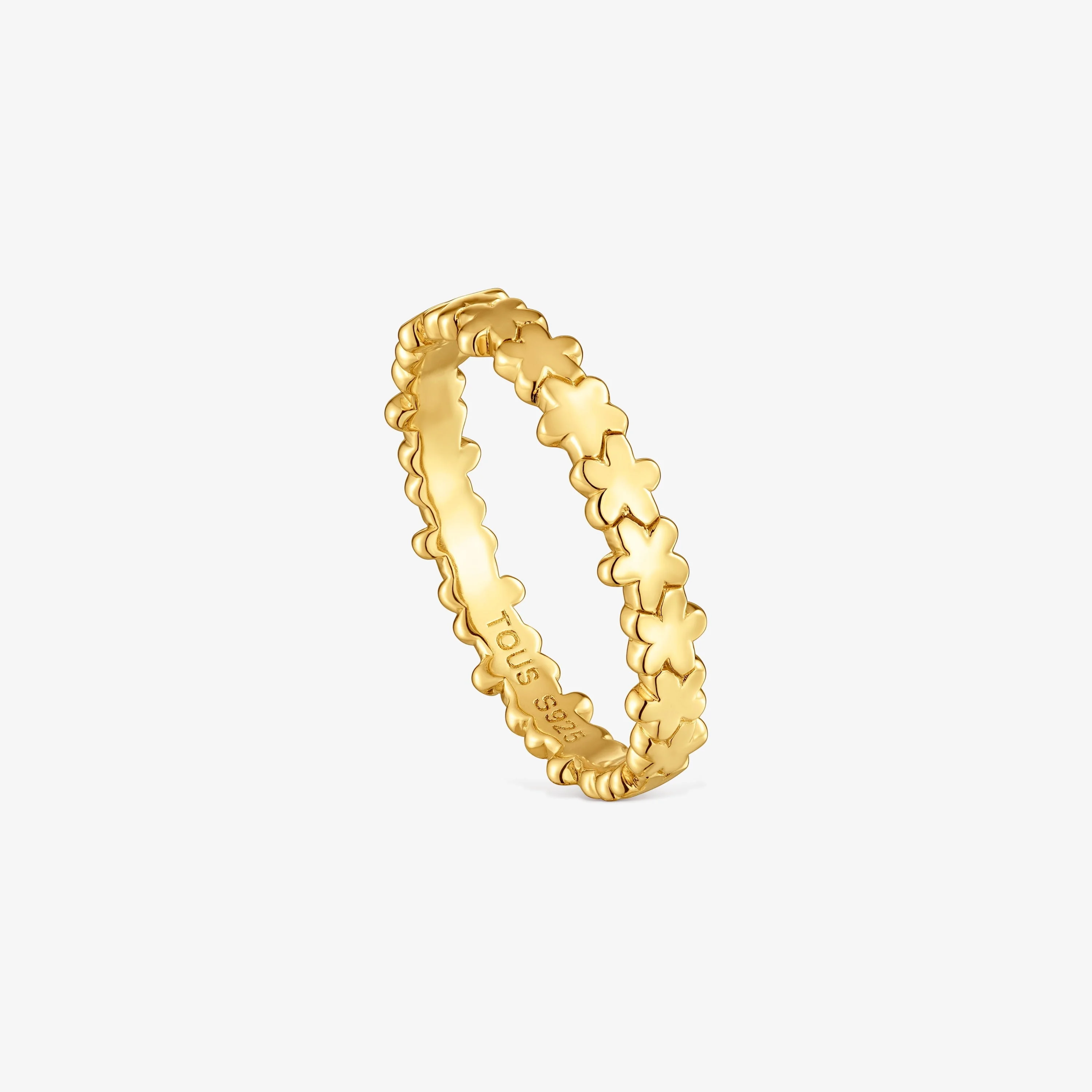 Flower Ring with 18K gold vermeil TOUS Motifs - 1