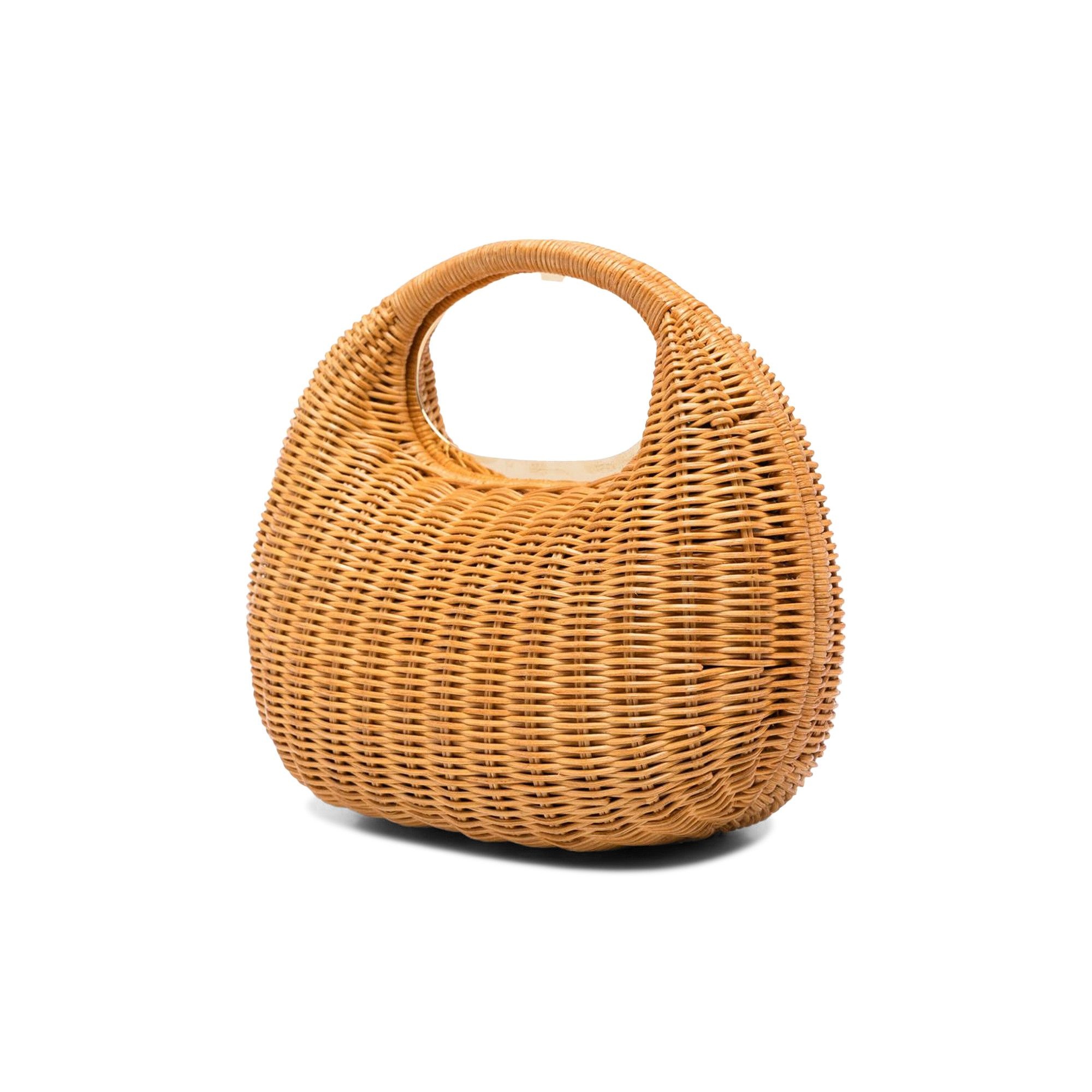 Sacai Rattan Round Bag 'Natural' - 2