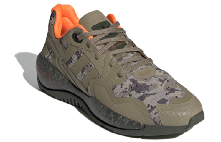 adidas adidas ZX Alkyne Shoes 'Green Gray Orange' GZ8914