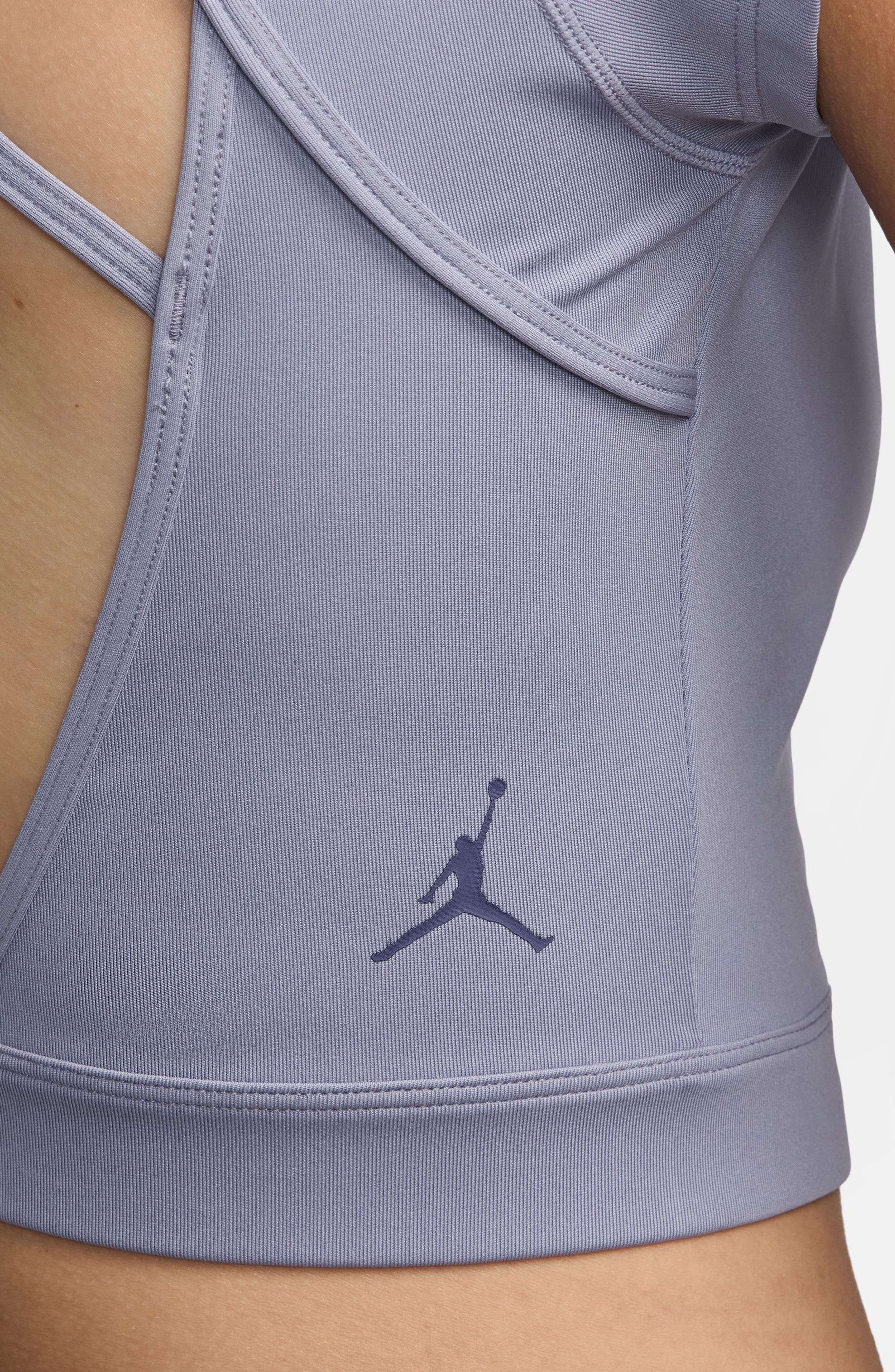 Jordan Dri-FIT Performance Crop Top in Indigo Haze at Nordstrom - 3