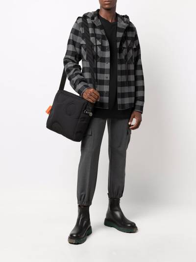 Off-White Meteor quilted messenger bag outlook