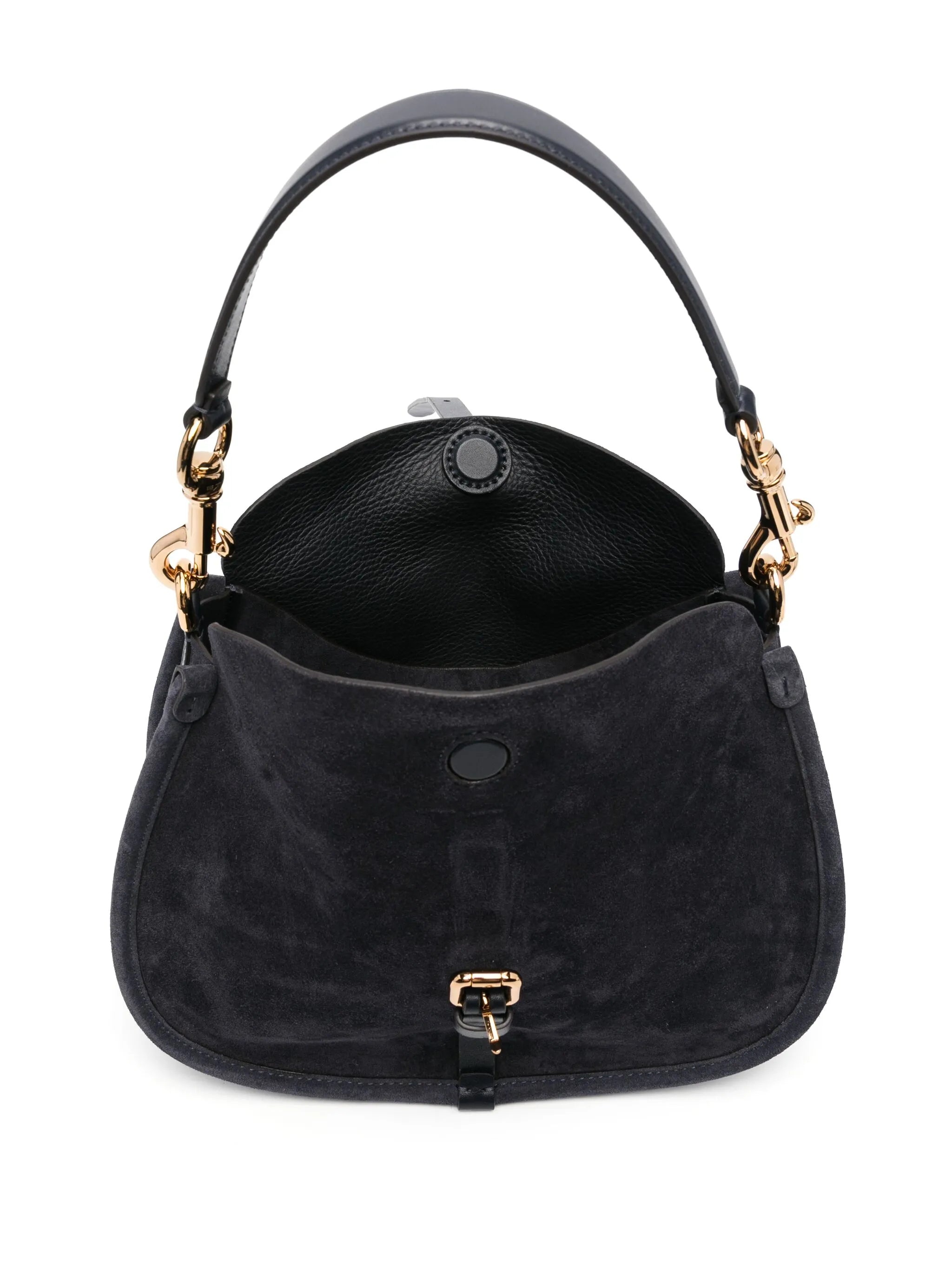Suede Crossbody Bag - 3
