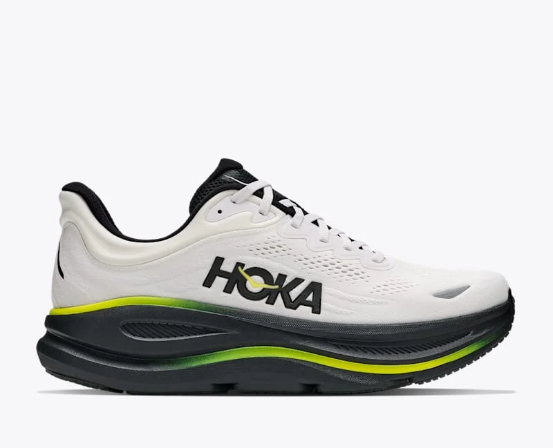 Men's Bondi 9 Shoes in White/Citrus - 1