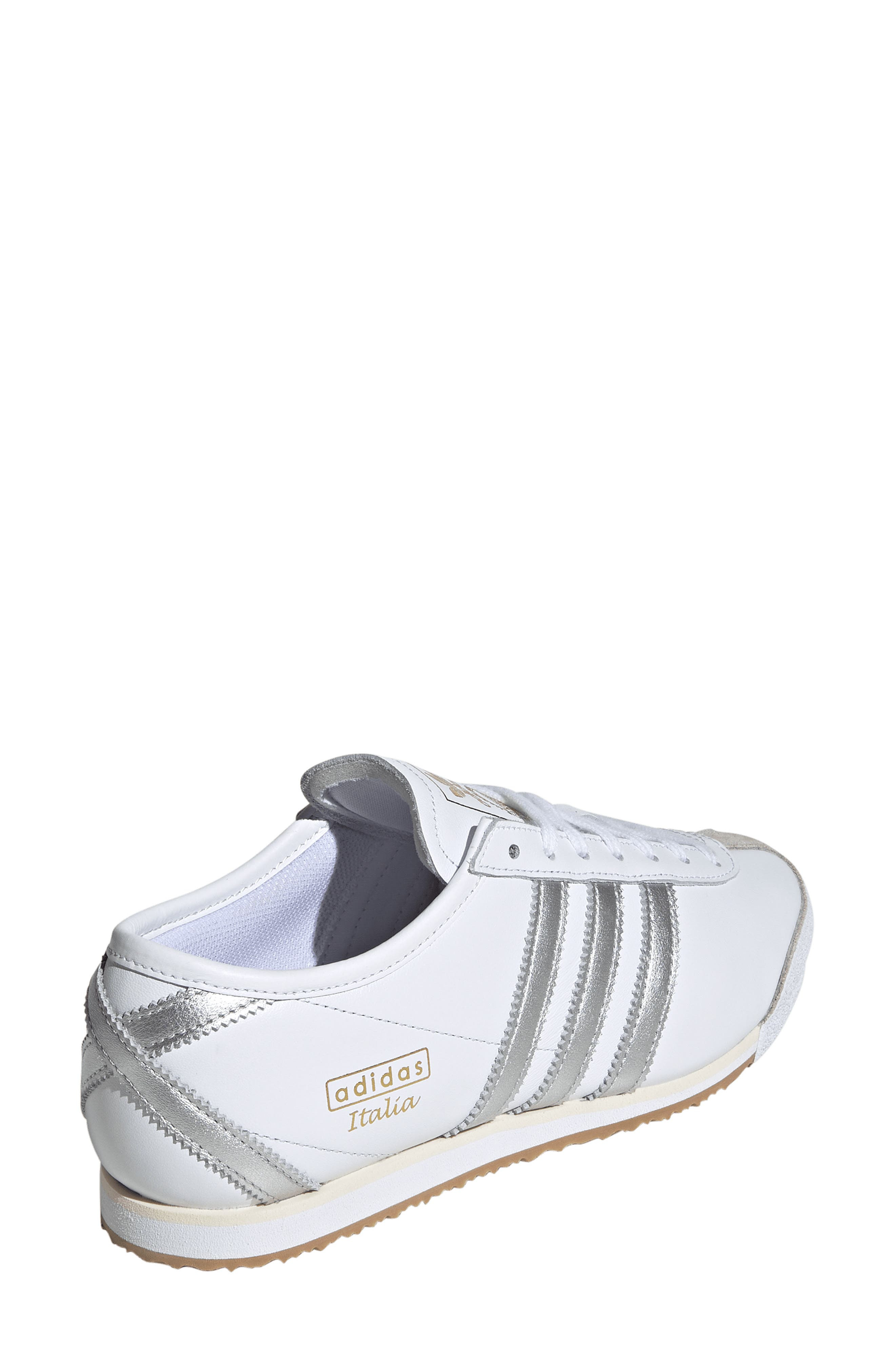 adidas Italia 70s Shoe in White/Silver Met/Cream White at Nordstrom - 2