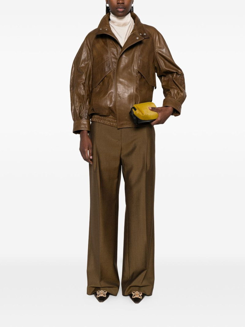 NOUR HAMMOUR Ariste leather jacket outlook