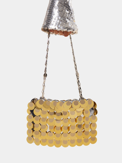 Paco Rabanne GOLD/SILVER SPARKLE BAG outlook