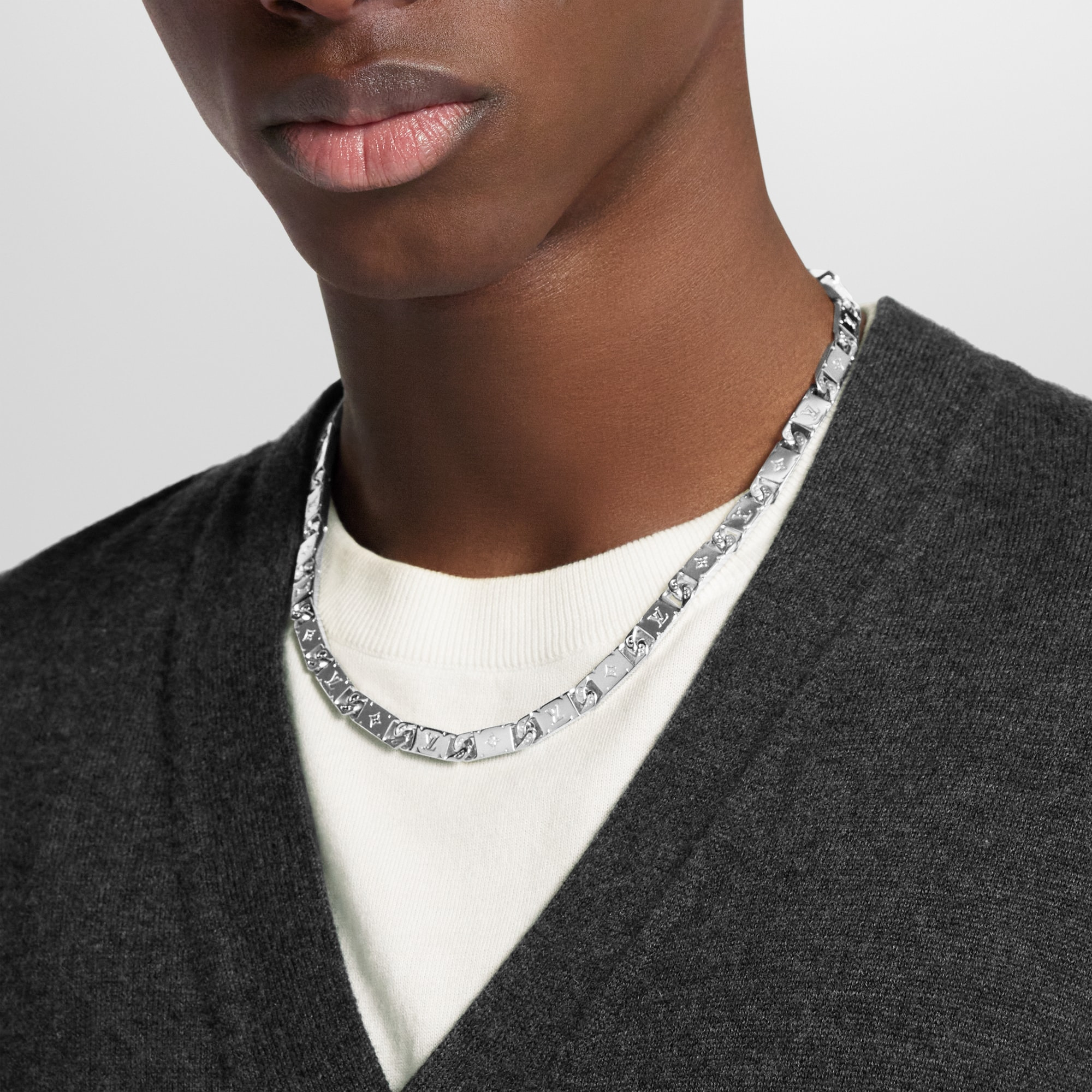 Monogram Tied Up Necklace - 4