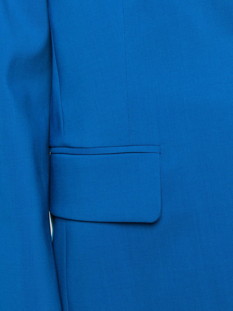 contrast lapel blazer 5