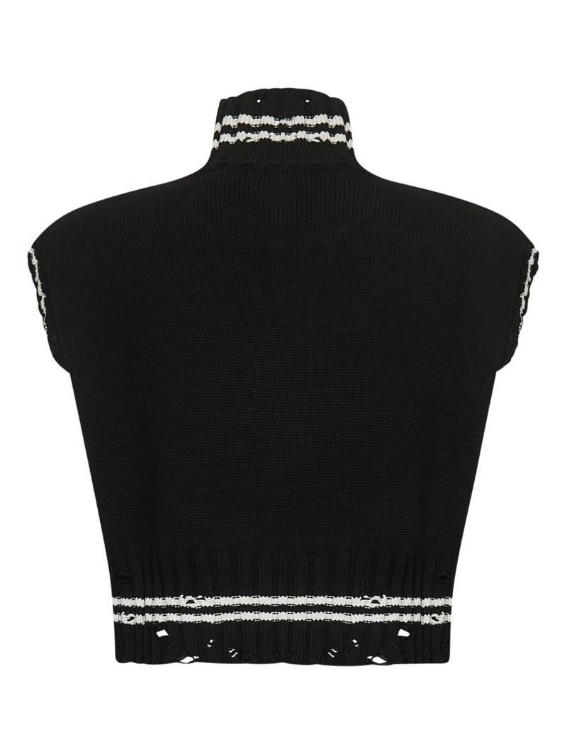 Marni high-neck sleeveless T-shirt outlook
