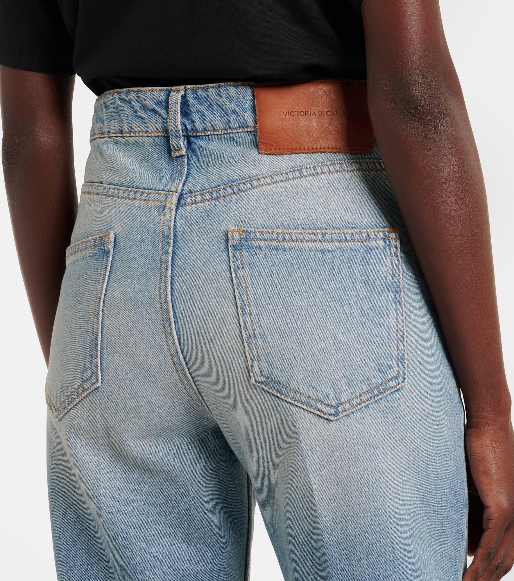 Julia high-rise straight jeans - 6