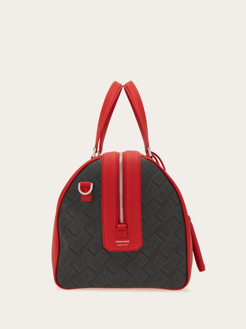 Bicolor duffel bag 4