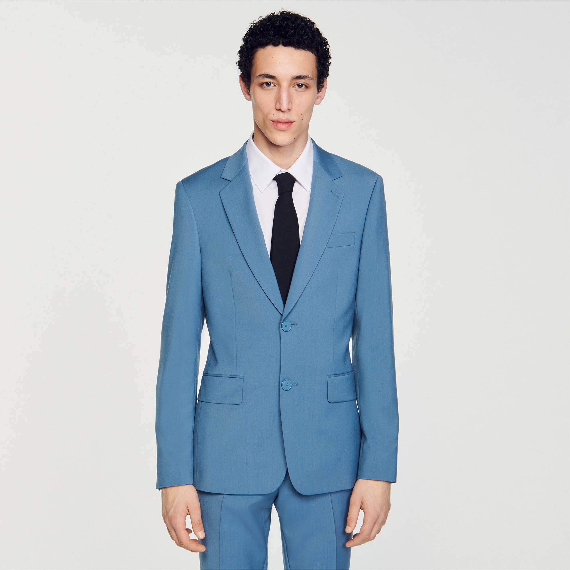 WOOL SUIT JACKET - 5