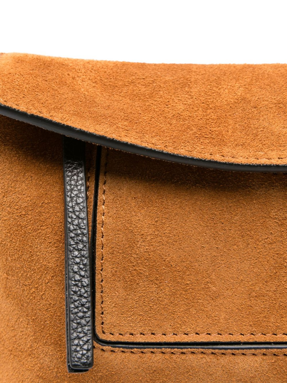 mini Penelope Slouch suede flap pocket bag - 4