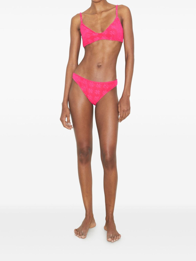 TORY BURCH terry-cloth bikini top outlook