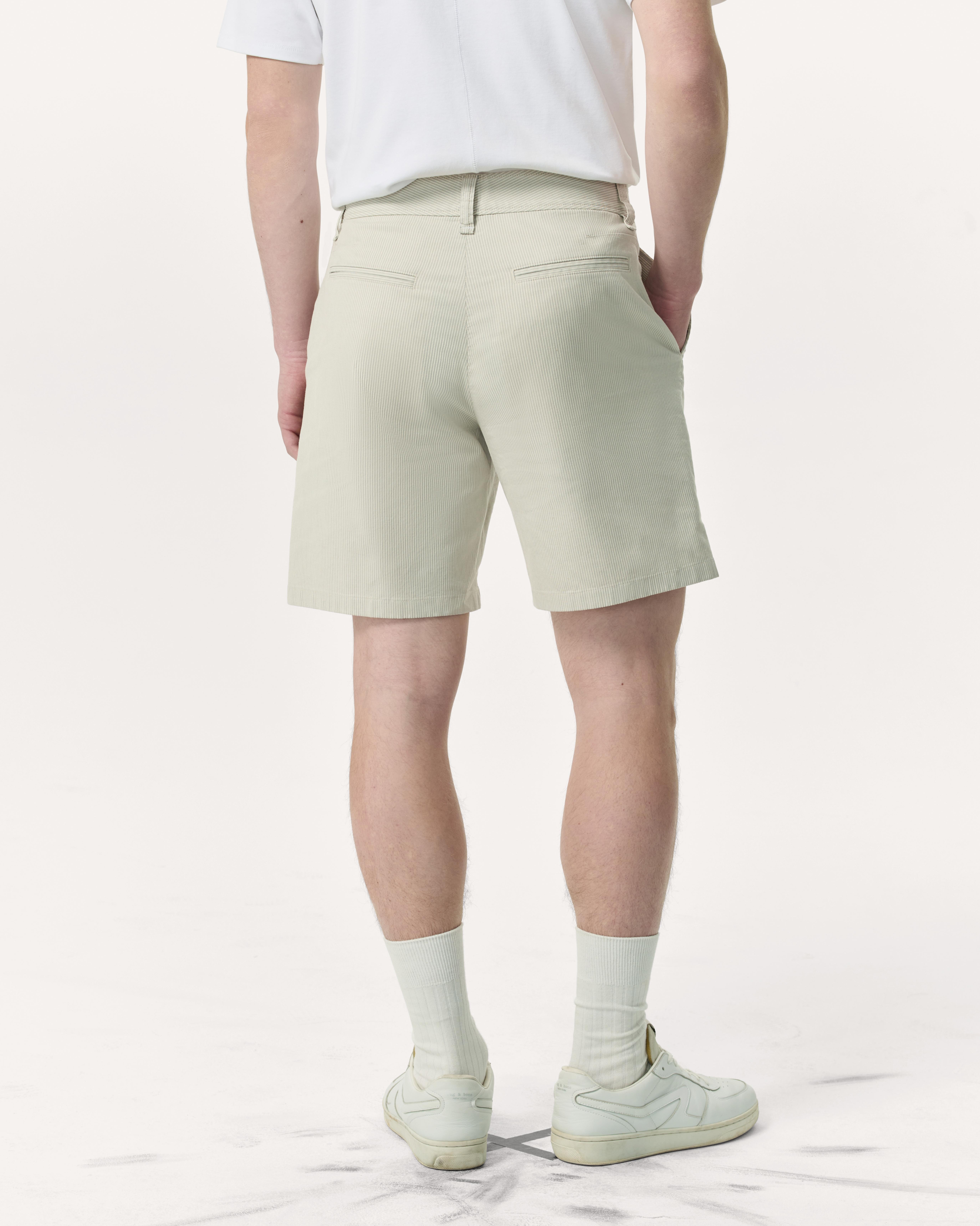 Haydon Straight Fit Striped Shorts - 5
