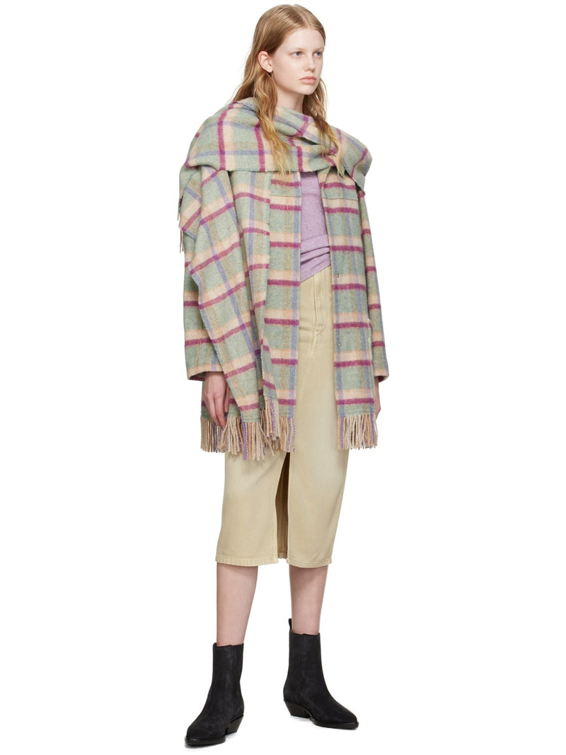 Isabel Marant Étoile Beige Tilauria Midi Skirt outlook