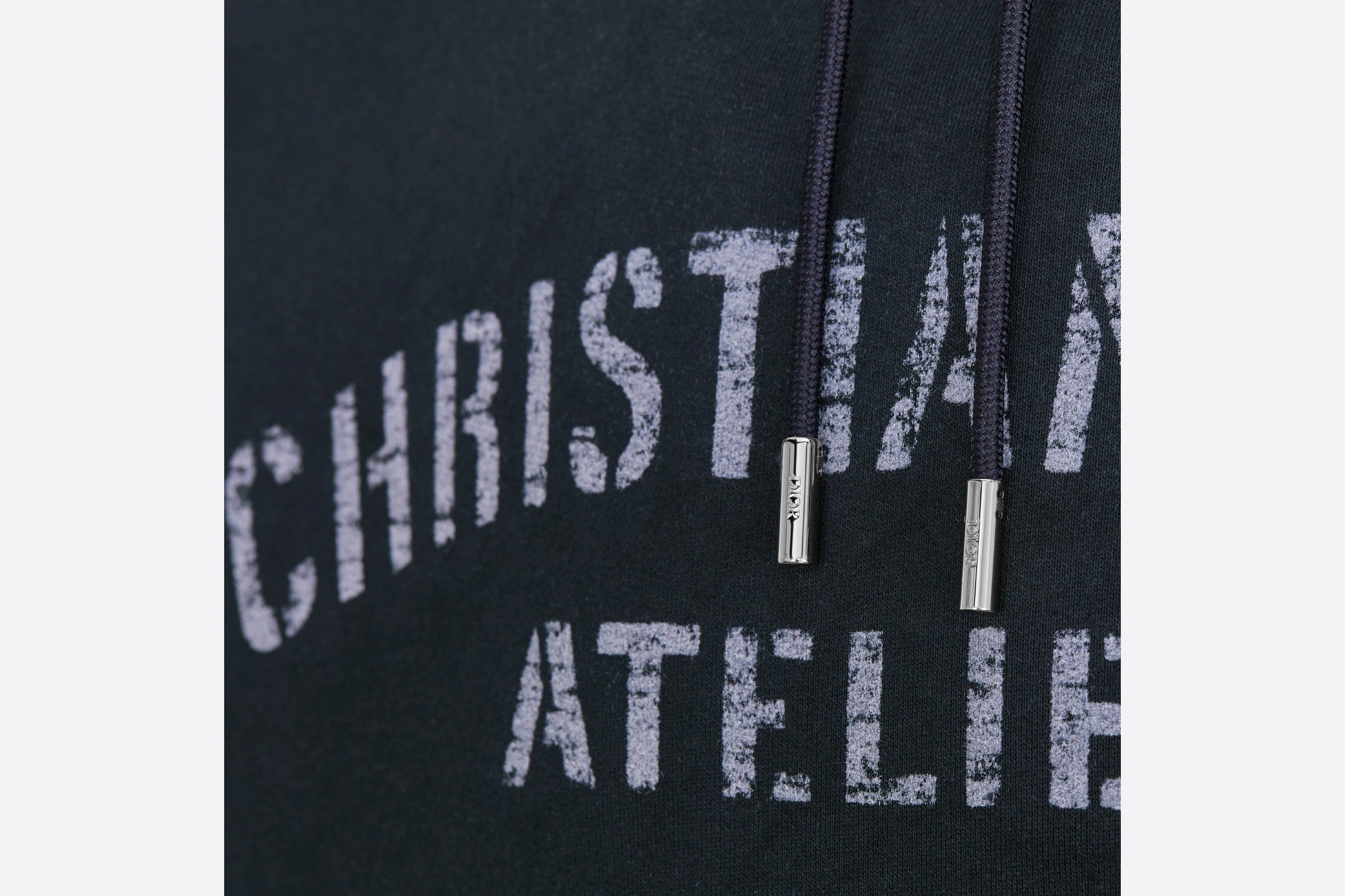 Oversized 'Christian Dior Atelier' Hooded Sweatshirt - 3